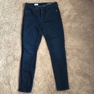 High rise skinny jeans (Gap)